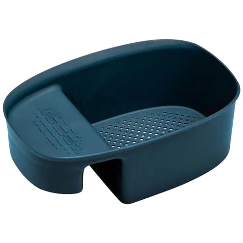 Colador para fregadero de cocina plástico 21x13.5x6.5 cm