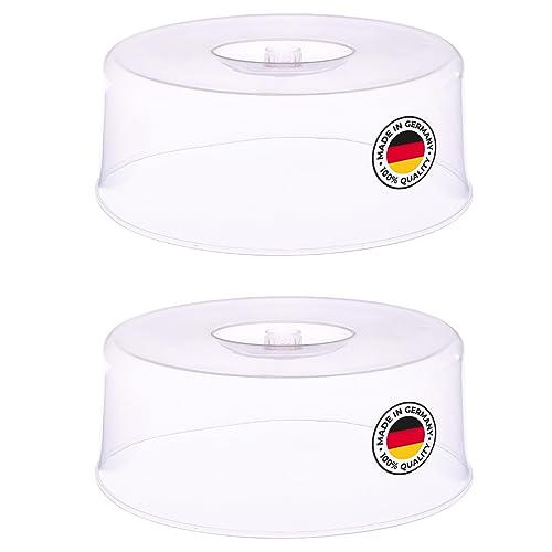 Westmark 2 Tortenhauben, je Ø 30 cm, Mit Griff, Kunststoff, Transparent, 342422E3