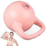 Mikinona PE Wassergefüllte Kettlebell Soft Kettlebell für Krafttraining und Fitness Zuhause und Unterwegs Tragbare Trainingsausrüstung für Männer und Frauen mit Rundem Sicherem Design