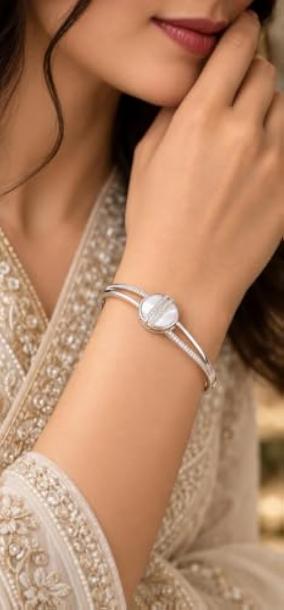 Women's Moonstone Elegance Kada, Keepsakes