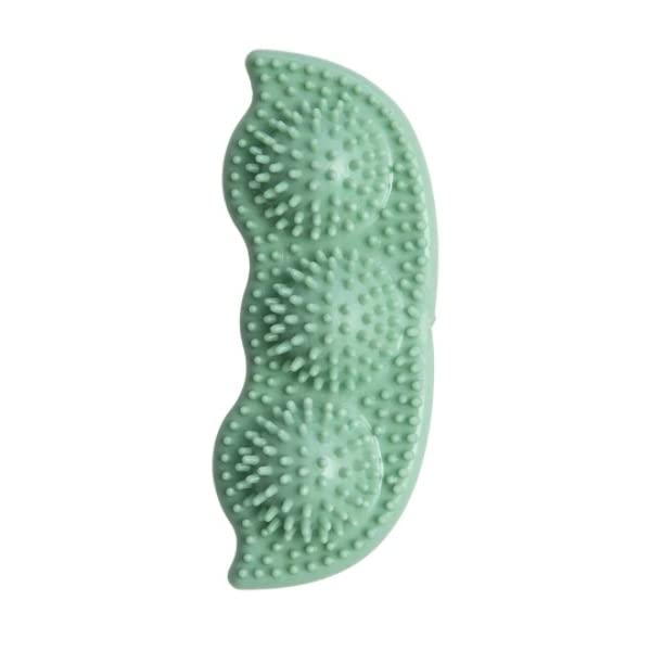 Pea Podz Chew Dog Toy – Green – TPR Design for Puppies – Promotes Dental Health & Chewing Fun – Durable & Safe – Made from Recycled Materials