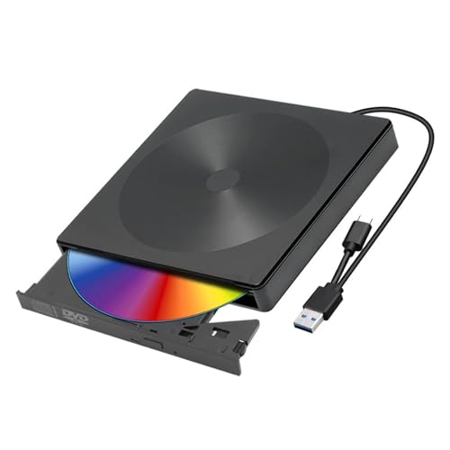 Lecteur DVD externe USB3.0 Type C graveur CD lecteur CD-ROM DVD-ROM universel Windows Mac