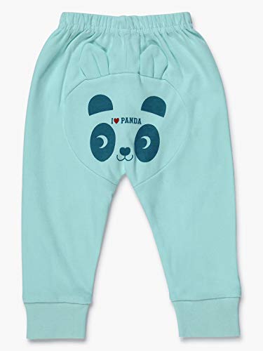 Image of superminis Unisex Baby Mix Colors Printed Cotton Diaper Pyjama Pant Bottom for Toddler Kids