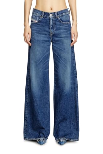 DIESEL d-akemi 1978 ワイドフレアデニム d-rise Diesel 1978 D-Akemi - Bootcut and Flare Jeans at Amazon