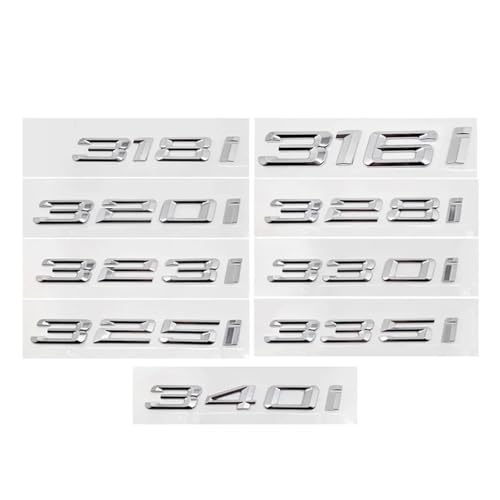 3D ABS S 316i 318i 320i 323i 325i 328i 330i 335i ԃAgNobWXebJ[ ZG3 E30 E36 F30 F31 G20 G21 Ή(Chrome,2018-2024_328I)