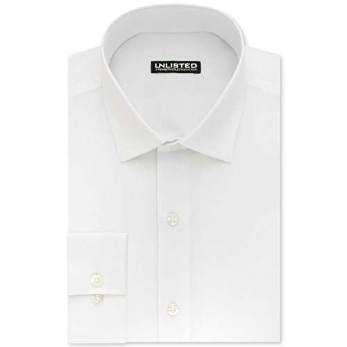 Kenneth Cole Unlisted Men's Slim Fit Solid Dress Shirt - Amazon Exclusive