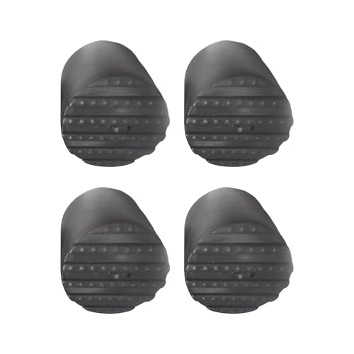 Couvre-extrémités pour escaliers extensibles – 4 pièces avec sabots antidérapants pour pieds – Protection antidérapante pour sols pour intérieur...
