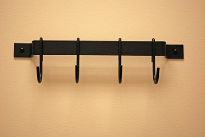 Rogar 1410 12 Inch Black Utensil Rack thumb #1