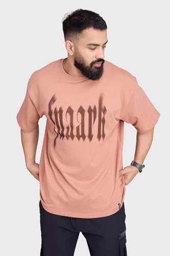 Image of FUAARK Blurred Oversized Sports and Gym T-Shirt for Men