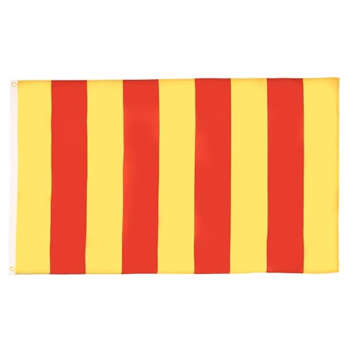 AZ FLAG - Drapeau Comté de Provence - 150x90 cm - Drapeau Provençal 100% Polyester Avec Oeillets Métalliques Intégrés - Pavillon 110 g