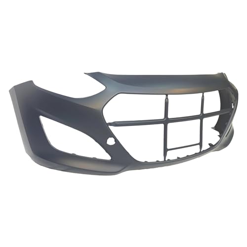 Image of FitParts Compatible with Hyundai Elantra 2013-2017 Front Bumper Cover | CAPA Certified, Primed, With Fog Light Holes, Hatchback, Ready to Paint, OEM 86511A5000, HY1000196