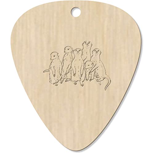Azeeda 7 x ‘Suricates’ médiator/pic de Guitare (GP00026583) - Les Beatles, Paul McCartney, John Lennon, RIngo Starr, George Harrison Azeeda 7 x 'Suricates' médiator/pic de Guitare (GP00026583)