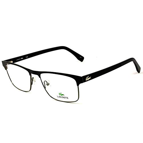 New Lacoste Men's Eyeglasses L2198 001 5518 55 MM Glasses