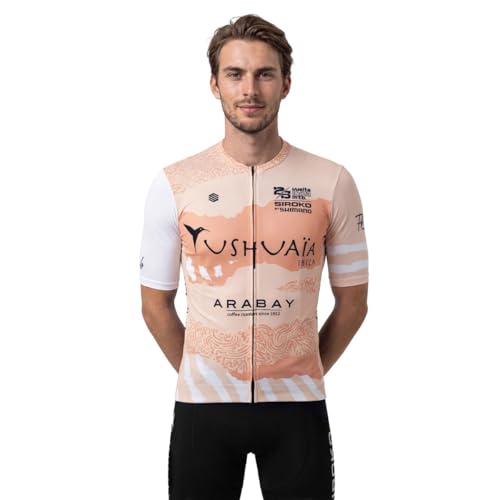 SIROKO - Maillot de Ciclismo - Vuelta Ibiza MTB VIBZ 26 M8 Tarida Orange - XL - Naranja