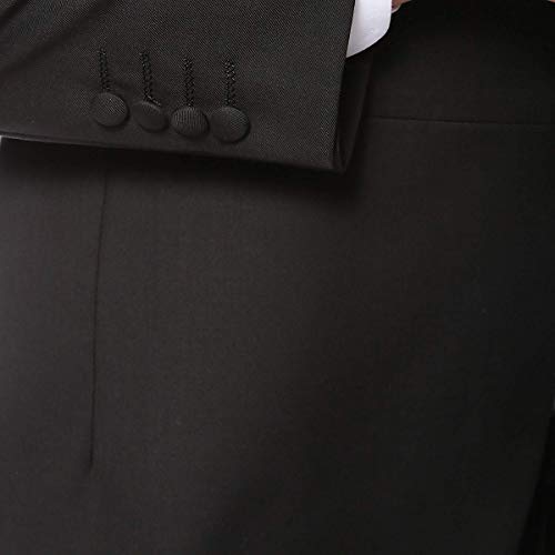 Wemaliyzd British Men's 2 Pieces Tuxedo Suits Swallowtail Jacket Skinny Pants4