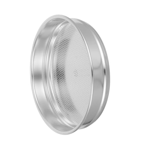 Balacoo Oxide Soil Sieve Round Garden Sifter Metal Sifter for Sifting Soil and Grains