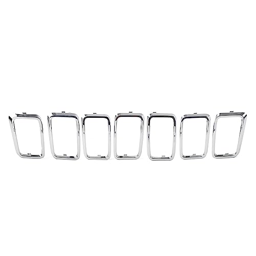 Calandre Chrome Jeep Grand Cherokee 2017-2021 : Cadre de Grille Finition Luxe