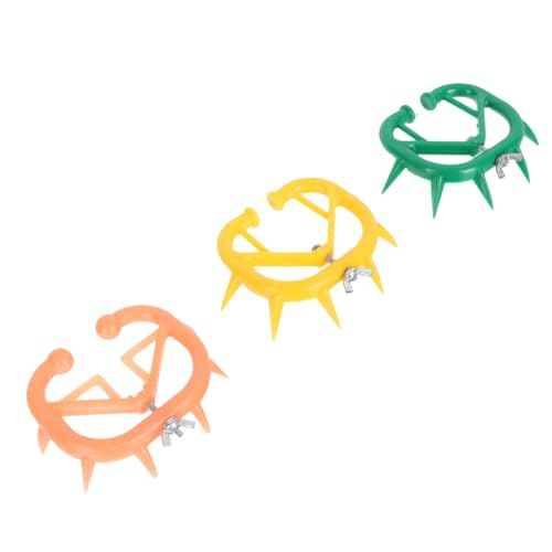 Gogogmee 6Pcs Calf Nose Clips Durable Plastic Cattle Weaning Tool for Lightweight Design with Smooth Edges for Farmers and Livestock Care