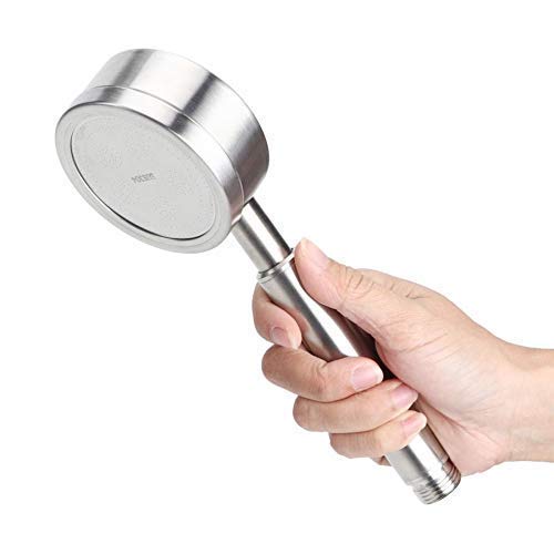 alcachofa de la ducha Cabezal de ducha de mano de acero inoxidable, rociador de ducha con ahorro de agua a presión, accesorios de baño