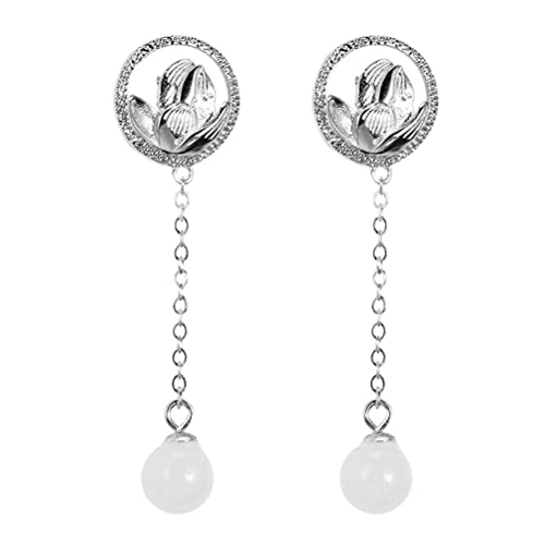 Pendientes de gota retro estilo chino WOTZOV para realzar tus looks diarios