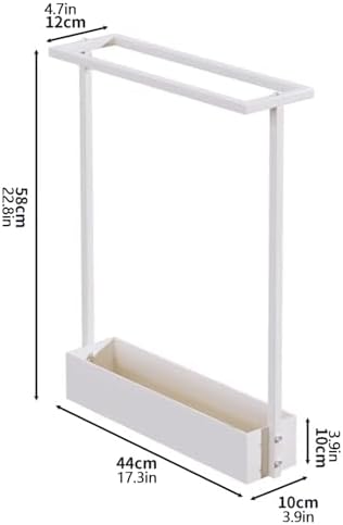 Metal Umbrella Stand with Drip Tray - Space-Saving Indoor Umbrella Holder for Home, Hotels, Offices, and Schools - Sturdy and Stylish Design for All Weather Conditions