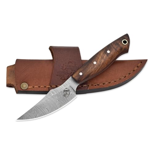 Knives Ranch Damascus EDC Hunting Knife