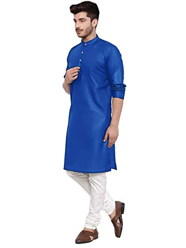 Image of trustous Mens straigth Solid Kurta Pyjama Set Combo in 100% Cotton with 16 Colour Option and Size are XS to 3XL for (Birthday,Wedding, Ceremony, Casual, Engagement)
