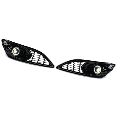 Compatible Con Ford Para Fiesta MK7 Zetec Sport 2012 2013 2014 2015 2016 2017 Rejilla De Luz Antiniebla Delantera OEM 1778260 1801358 Rejilla antiniebla frontal