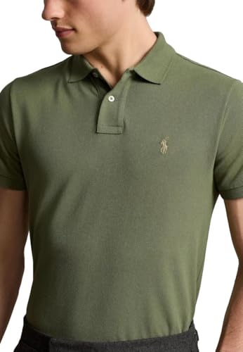 Image of POLO RALPH LAUREN Men's Custom Slim Fit Iconic Mesh Polo