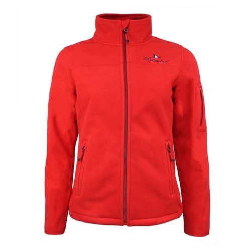 VENT DU CAP Damen-Fleecejacke ACIMER, rot, 46