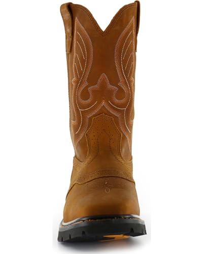 Cody James Men's 11" Mustang Western Work Boot Soft Toe - C9mr84
