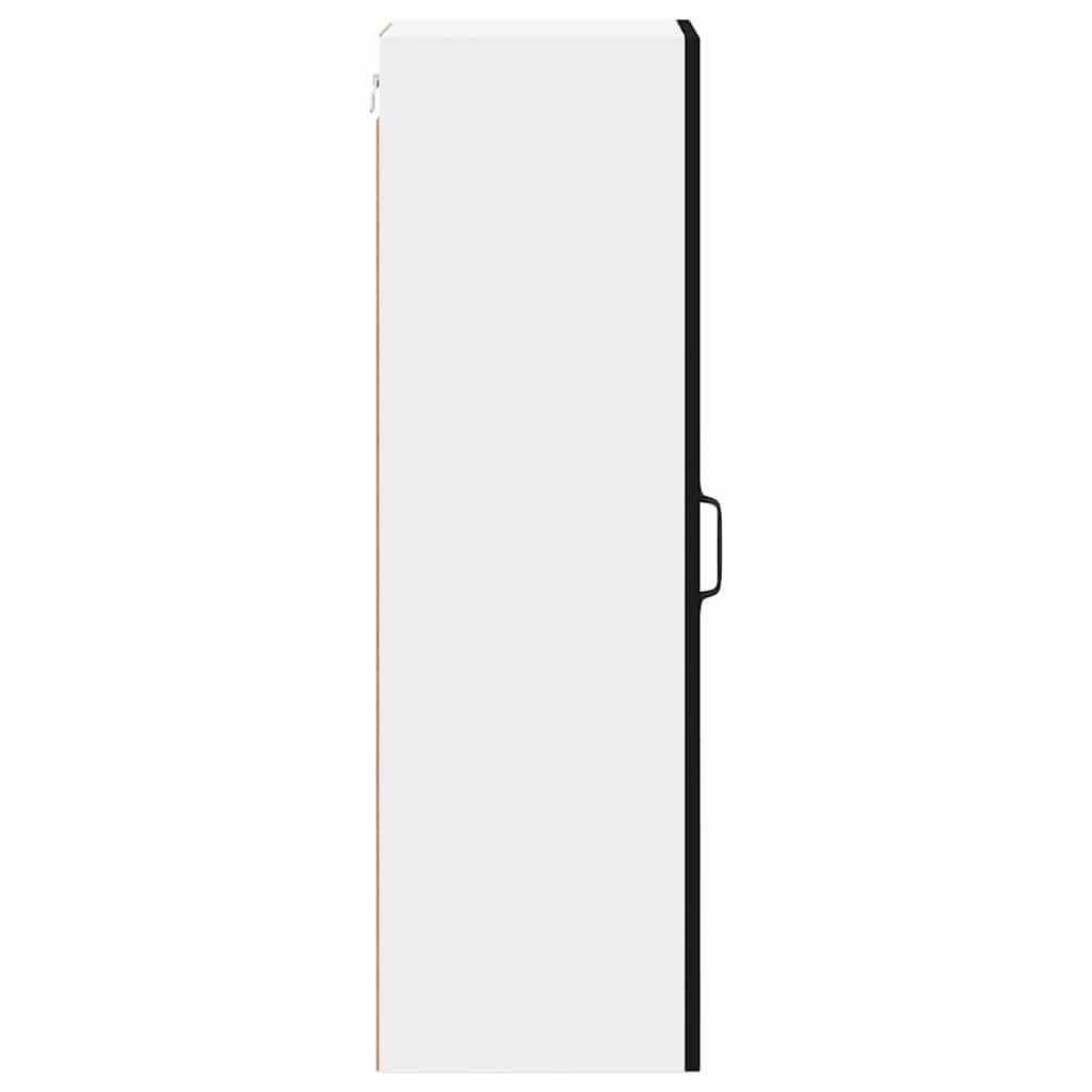 Küchenschrank Kalmar Schwarz 30 x 31 x 100 cm Holzwerkstoff mit modern Küchenaufbewahrung und großem Stauraum für eine Elegante Küchenorganisation