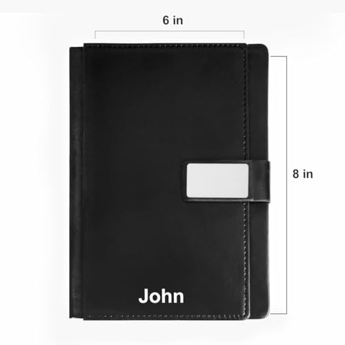 Image of Personalised 4 in 1 Corporate Gift Set which Includes Diary,Keychain, Metal Pen & Card Holder. Gift Set for Employee of The Month,Personalised Diary Corporate Gift for Clients.