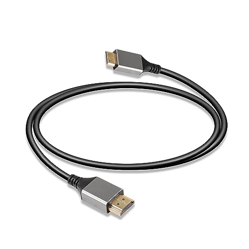 SinLoon 8K HDMI a Mini HDMI Cable 48Gbps Ultra Thin HDMI Macho a Mini HDMI Macho Cable Soporte 8K @...