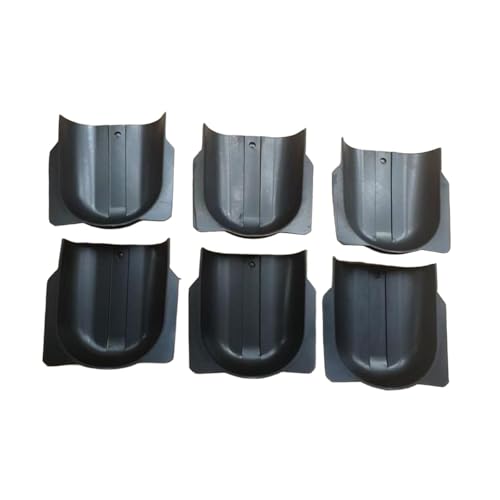 Yiju 6Pcs Gully Boots Rubber Maintenance Reducing Impact Easy to Use Smoothly Wear Resistant Replacement Pool Table Accessories