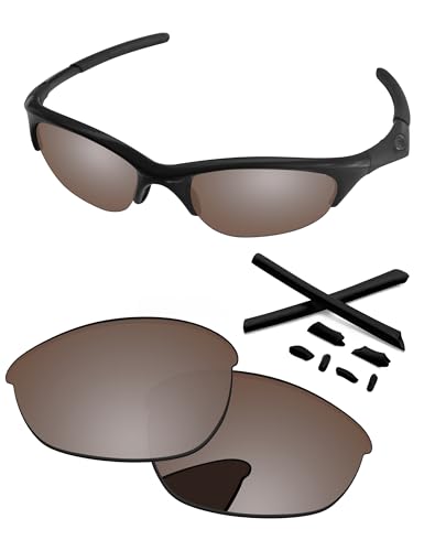 Image of Replacement Lenses & Rubber Kits for Oakley Half Jacket 60mm Sunglass - Precision Fit, UV Block & Impact Resistant