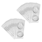 Piezas De Aspiradora, Sellos Desechables For Cápsulas De Café, Láminas, Espuma De Crema, Filtro De Café, Adhesivo For Tapa, Compatible Con Nespresso Y Vertuo, 200 Unidades De 62 Mm.