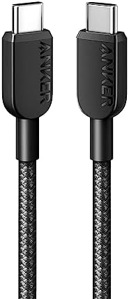 Anker USB C Cable, 310 USB C to USB C Cable (90cm), (60W/3A) USB C Fast Charging Cable for Samsung Galaxy S22, iPad Pro 2021, iPad Mini 6, iPad Air 4, MacBook Pro 2020, Switch (USB 2.0 )