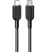 Anker USB C Cable, 310 USB C (0.9 m), (60W/3A) Charging Cable Quick Charging for iPhone 15/15Pro/15Plus/1...