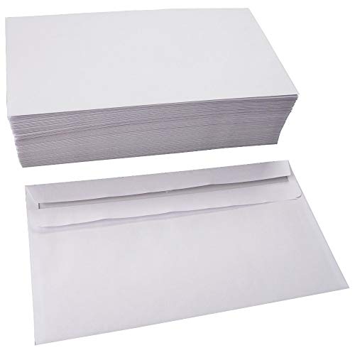 Posthorn Briefhüllen Kompakt 125x235mm weiss ohne Fenster selbstklebend (1x