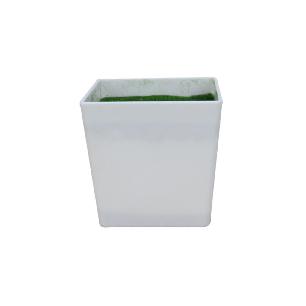 Gelasige A Flower Pots Family Vegetable Pot Square Plastic Flower Pot Balcony Vegetable Garden Flower Pot Plastic Pot Outdoor Flower Pots
