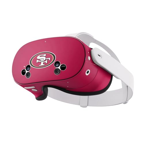 Skin vinyle San Francisco 49ers pour Meta Quest 3S Head Case Designs