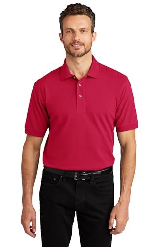 Port Authority Heavyweight Cotton Pique Polo Shirt...