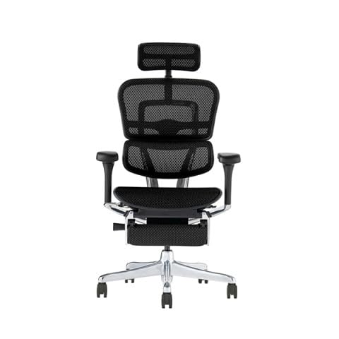 エルゴヒューマン オフィスチェア エクストラハイバック 完成品 組立不要 Ergohuman PRO2 Ottoman エルゴヒューマン プロ2 オットマン EHP2-LPL-BK(BKframe) 幅:700mm 奥行:665mm 高さ:1150〜131