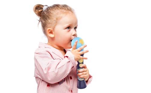 Image of Bluey Toy Microphone for Kids with Music and Lights, Ideal Toddler Toys