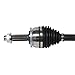 GSP NCV75099 CV Axle Assembly - Compatible with Select Kia Rio; Left Front (Driver Side)