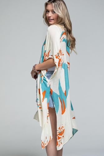 Image of Breezy Lane Kimonos for Women Swimsuit Coverups Beach Cover Up Swimwear Cardigan Summer