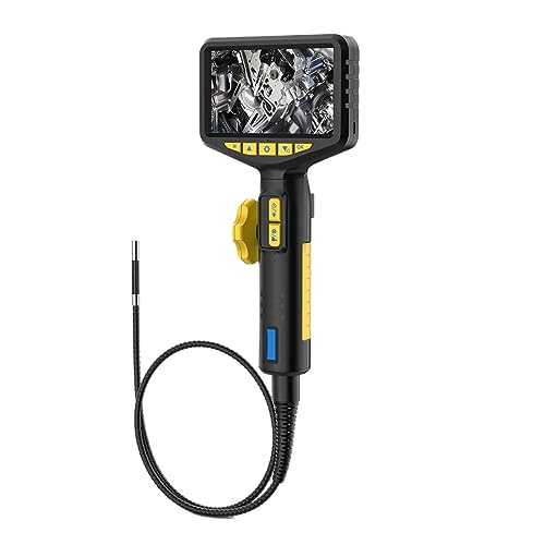 Endoscopio De Coche 1080 HD 200W Pixel Pantalla 5 Pulgadas con Luz LED Lente Cámara Enfoque Automático For IMG Y Vídeo Automotriz PrecisióN Clara