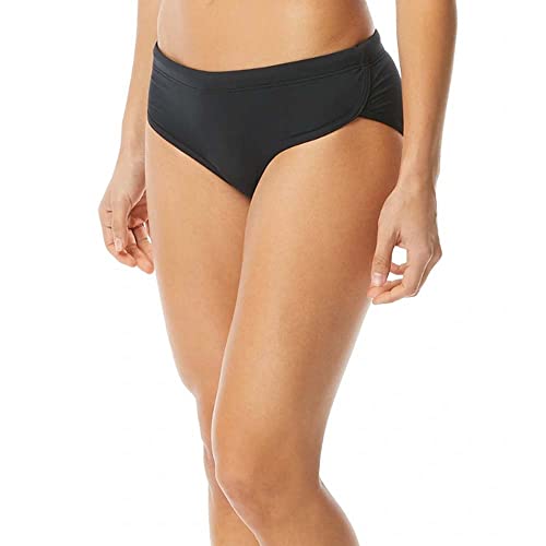 TYR Women' s Solid Zola Hipkini, Donna, Black