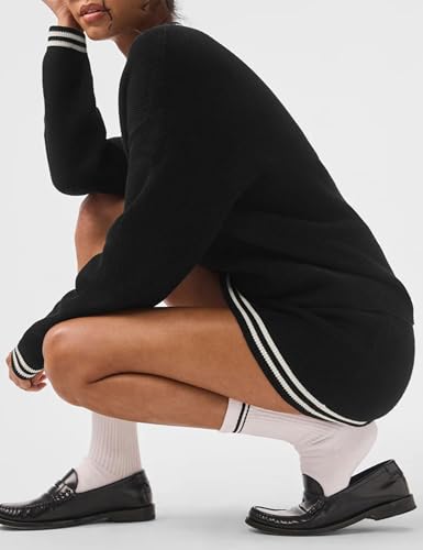 TQD Cardigan Sweaters for Women Lightweight Open Front Button Up Knit Cardigans Tops Striped Trim Sweater Jackets 2025 Trendy4